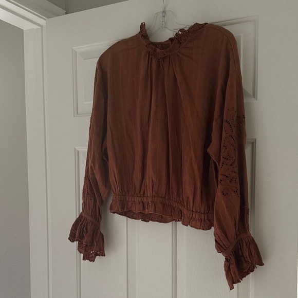 Pilcro Tops - Pilcro Blouse with Lace Details